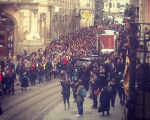Студентам львівського коледжу за протести погрожують доганами 