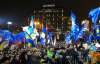На Европейской площади протестующие поссорились с милицией