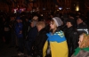 "Украину - в Европу! Януковича - в ж .. у"- на винницком Евромайдани собрались оппозиционеры и студенты