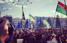 В Запорожье студенты возобновили Евромайдан возле здания мэрии