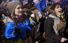 Попри заявлену аполітичність Євромайдану там лунають політичні гасла