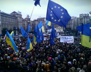 У київського Євромайдана з&#039;явився свій &quot;домашній улюбленець&quot;