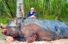 11-летний американец застрелил крупнейшего в мире кабана