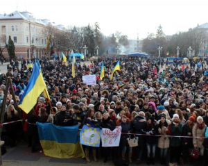 После &quot;От винта&quot; тернопольский Евромайдан поехал в Киев
