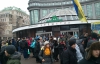 Возле метро "Крещатик" были замечены около 200 "защитников Евромайдана"