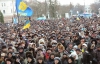 Тернопольский майдан украсили "столбами позора"