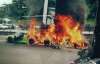 В Малайзии на трассе сгорели три роскошных Lamborghini