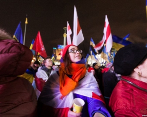 Білорусам заборонили збиратися у підтримку Євромайдану