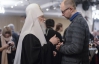 Яценюк з донькою Тимошенко побували на прийомі у Філарета