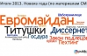 Россияне признали главным словом 2013 года "евромайдан"
