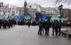 На месте Евромайдана в Харькове собираются сторонники Януковича