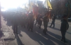 В Луганске сторонники "Русского марша" с крестами призывали покаяться Евромайдан