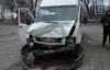 В аварии в Днепропетровске пострадали 10 пассажиров маршрутки