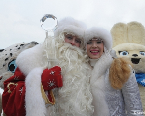 Дед Мороз купил билеты на Олимпиаду в Сочи