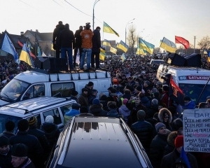 ГАИ забрала водительские права у 100 участников пробега к Межигорью 