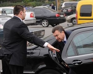 Автобазу Януковича будут охранять за 1,3 миллиона