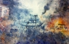 "Ніколи не забуду, як хвиля від вибуху йде крізь тіло" - живописці на барикадах