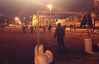 На Грушевского в 15-градусный мороз играют в футбол