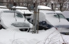Потужні снігопади паралізували дороги на Донбасі