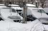Сильнейшие снегопады парализовали дороги на Донбассе
