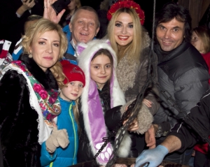 Як українські зірки святкували Різдво