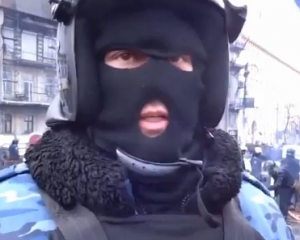 "Отступать не можем. За нами Москва" - "беркутовец" на Грушевского