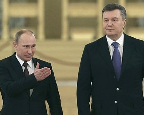 Путин встретился с Януковичем