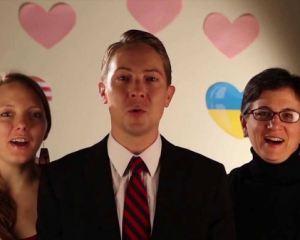 Посольство США записало видео-валентинку для украинцев