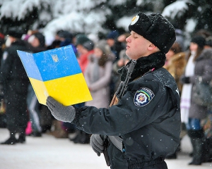 Киевский гарнизон внутренних войск перешел на сторону Майдана - Парубий