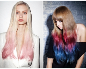 Цветные мелки для волос разнообразят повседневный стиль