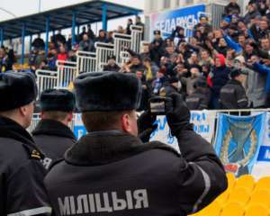 У Білорусі фаната засудили на три доби за перекличку &quot;Слава Україні&quot;