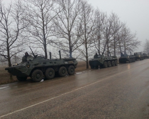 В Славянск вошли 20 БТРов и полтысячи военных МВД