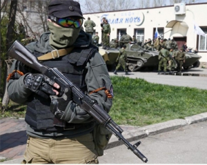 Український екіпажах шести машин БМД потрапив в полон до повстанців