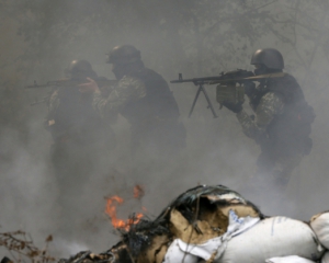 В Славянске во время боев убили до 5 террористов - МВД