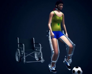 Мировой чемпионат футболу начнет инвалид в экзоскелете