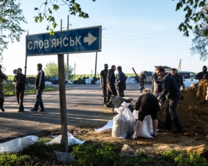 В Славянске закрылись все магазины