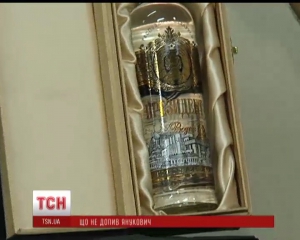 Алкоголь Януковича: инностранная водка  и настойка для потенции