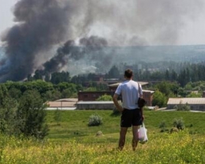 Зі Словянска масово тікають мирні жителі. Залишилося 7 тисяч