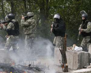 Вчера в ходе АТО силовики уничтожили более 80 террористов