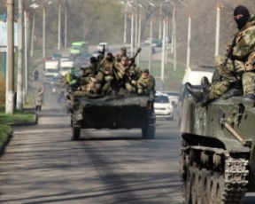 В Краматорске боевики штурмуют статегический аэродром - местные жители