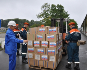 Россия просит Киев помочь доставить гуманитарную помощь на Донбасс