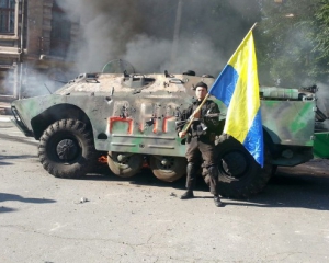 Батальйон &quot;Азов&quot; зафільмував звільнення Нового Світу біля Донецьку