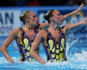 Українські синхроністки завоювали дві медалі ЧЄ з водних видів спорту