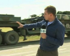 Польские тележурналисты показали вторжение армии РФ в Украину