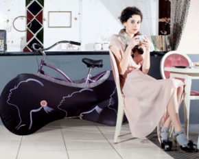 Чохол для велосипеда може стати "родзинкою" інтер'єру