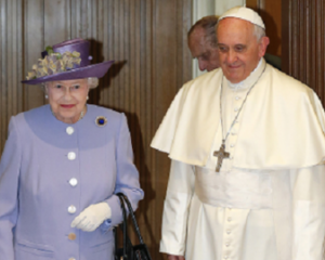 Королева Великобританії  та Папа Римський привітали Україну  з Днем Незалежності