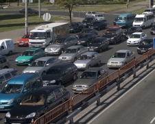 Протестувальники перекрили одну з транспортних артерій Києва