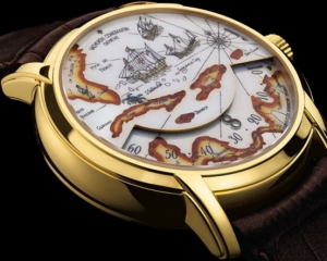 Часы Луческу сделаны из золота и кожи аллигатора и стоят 190 тысяч евро