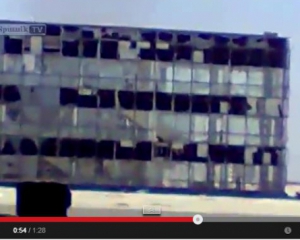 В Интернет выложили видео того, что осталось от аэропорта Донецка