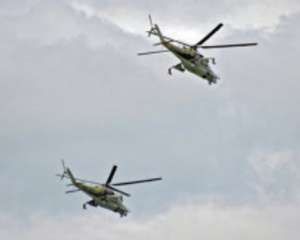 Пограничники зафиксировали 2 российских вертолета на Луганщине - пресс-центр АТО